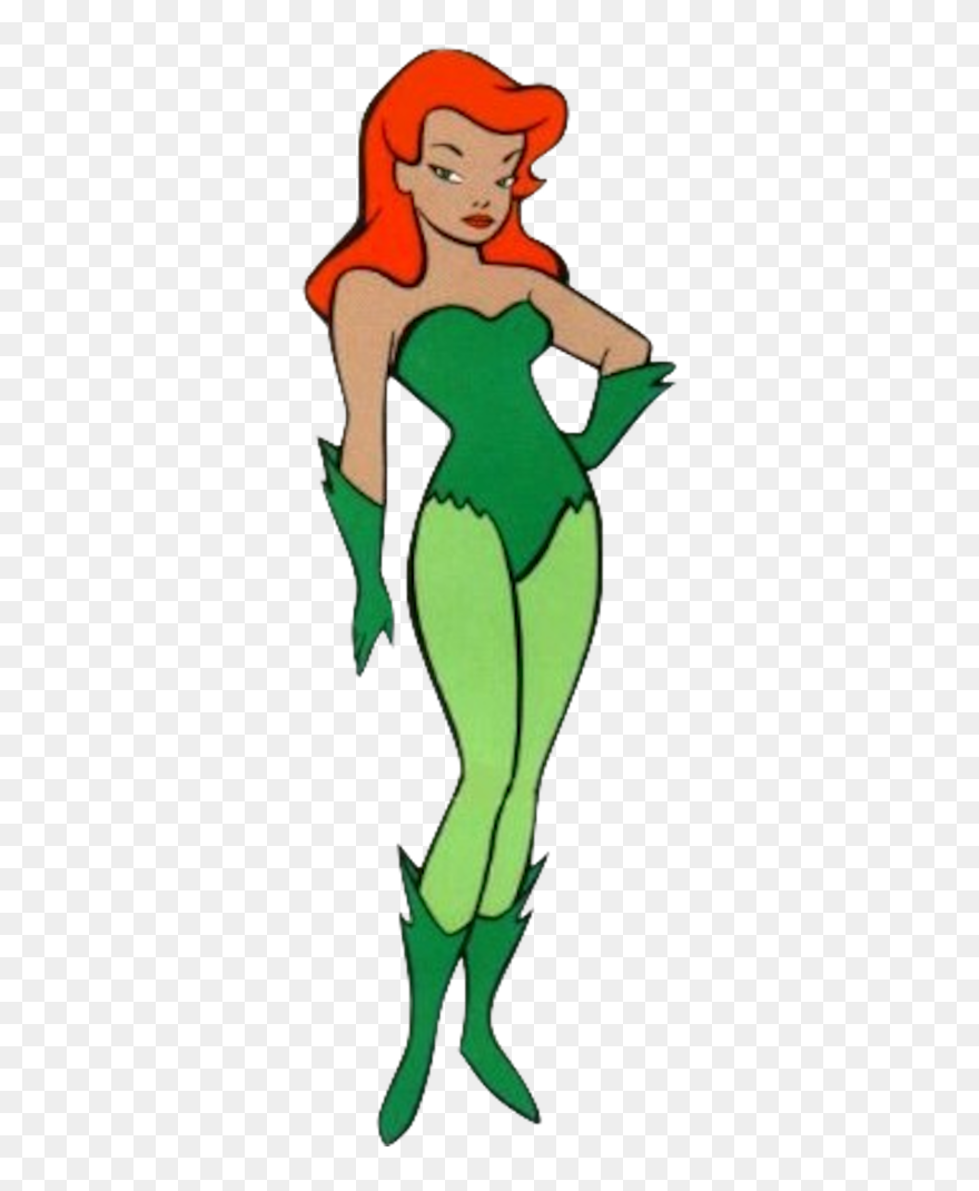 Poison Ivy Villain Cartoon Clipart