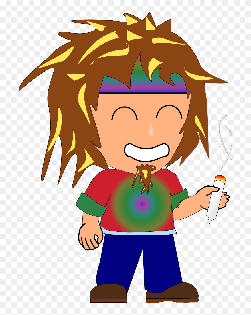 Hippie Flower Svg Clip Arts - Hippies Clip Art Png Transparent Png