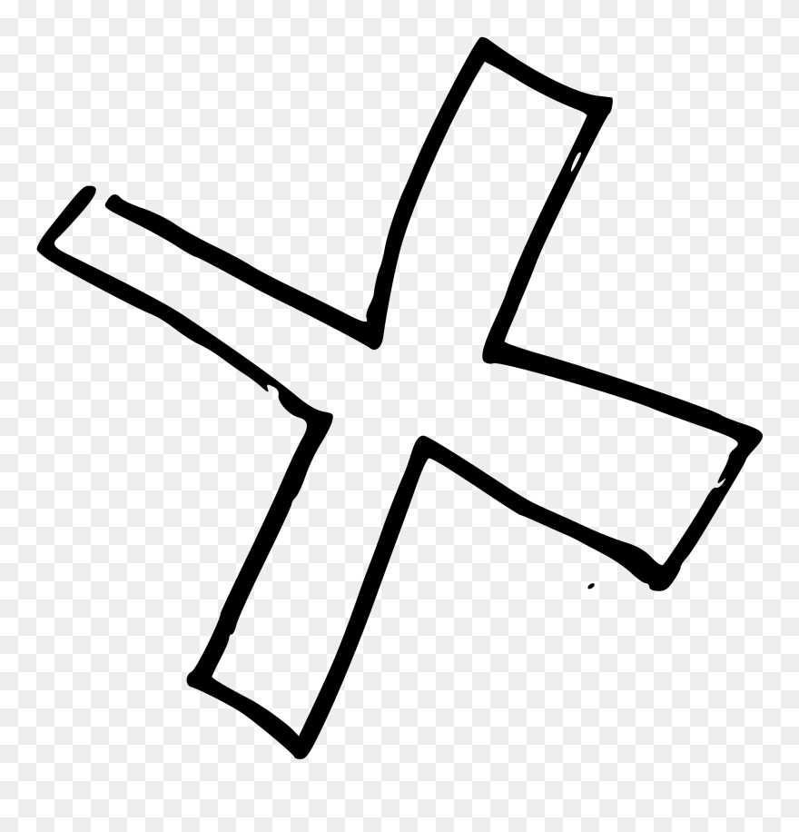 Clipart - Multiplication Clipart Black And White - Png Download