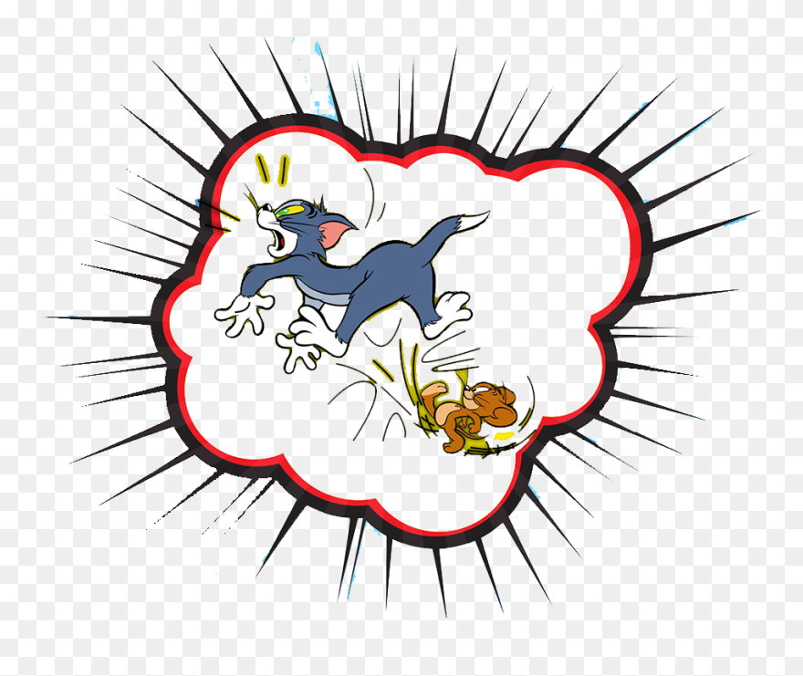Pear Clipart Pop Art - Tom And Jerry Pop Art - Png Download