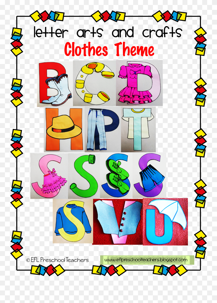 Esl Efl Preschool Teachers - Letters Arts Clipart