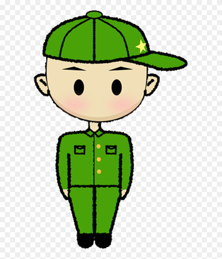 Soldiers Clipart Soldier Salute - Cartoon Photo Of Soldiers - Png Download
