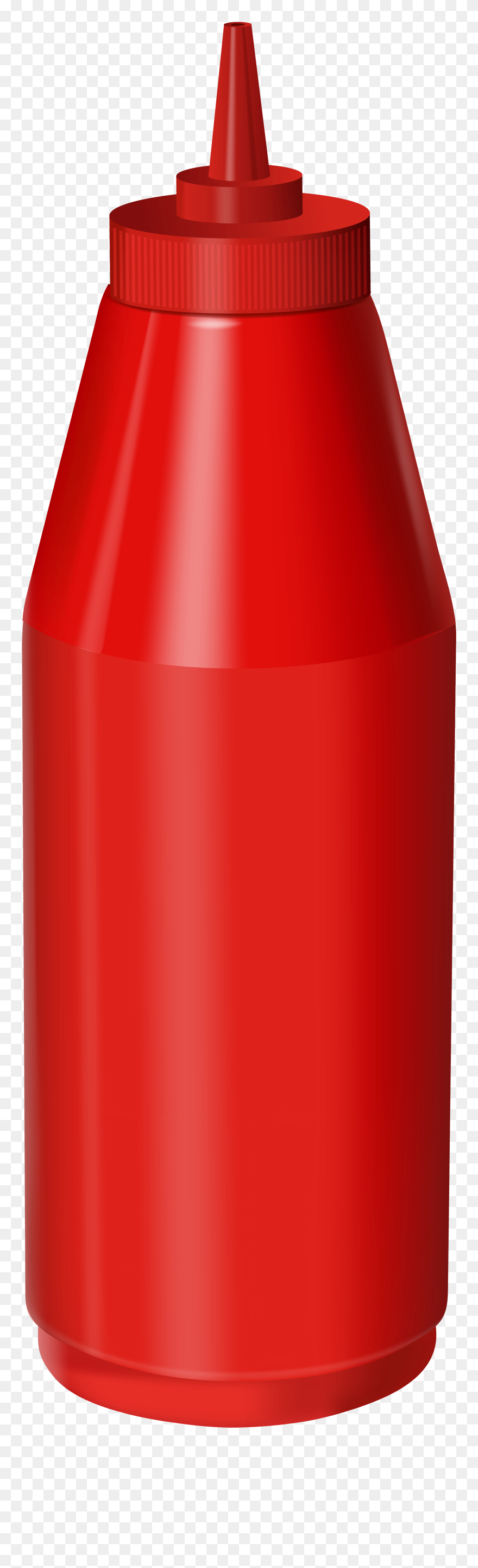 Ketchup Clipart Transparent - Transparent Ketchup Bottle Png