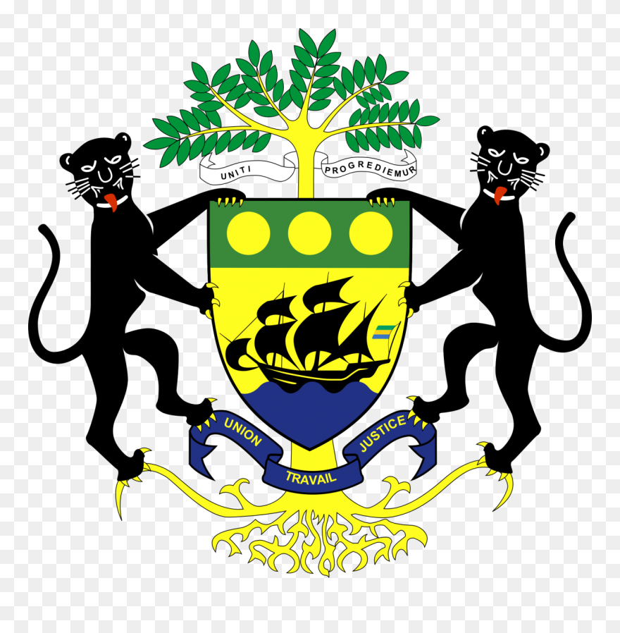 Gabon Emblem Clipart
