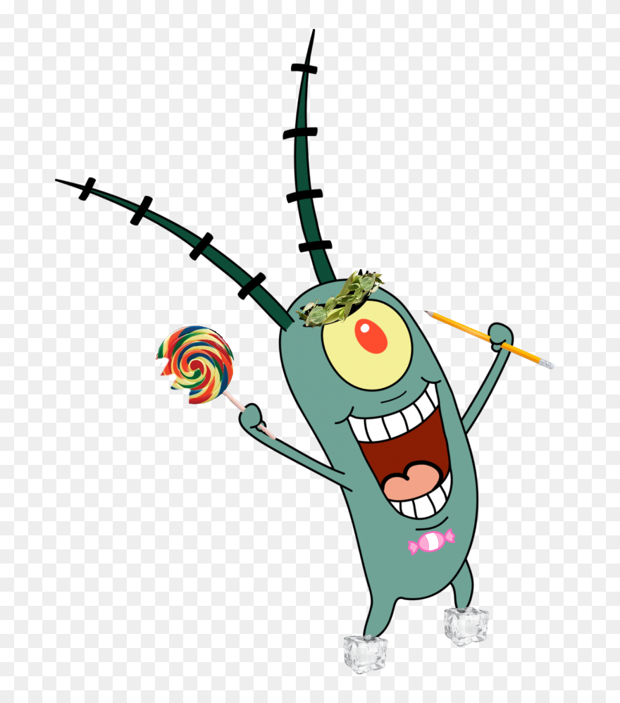 Transparent Plankton Clip Art - Plankton Spongebob Squarepants Character - Png Download