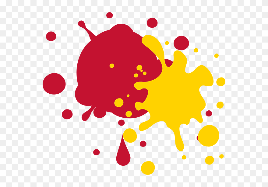 Ketchup Clipart Splat - Ketchup And Mustard Transparent - Png Download