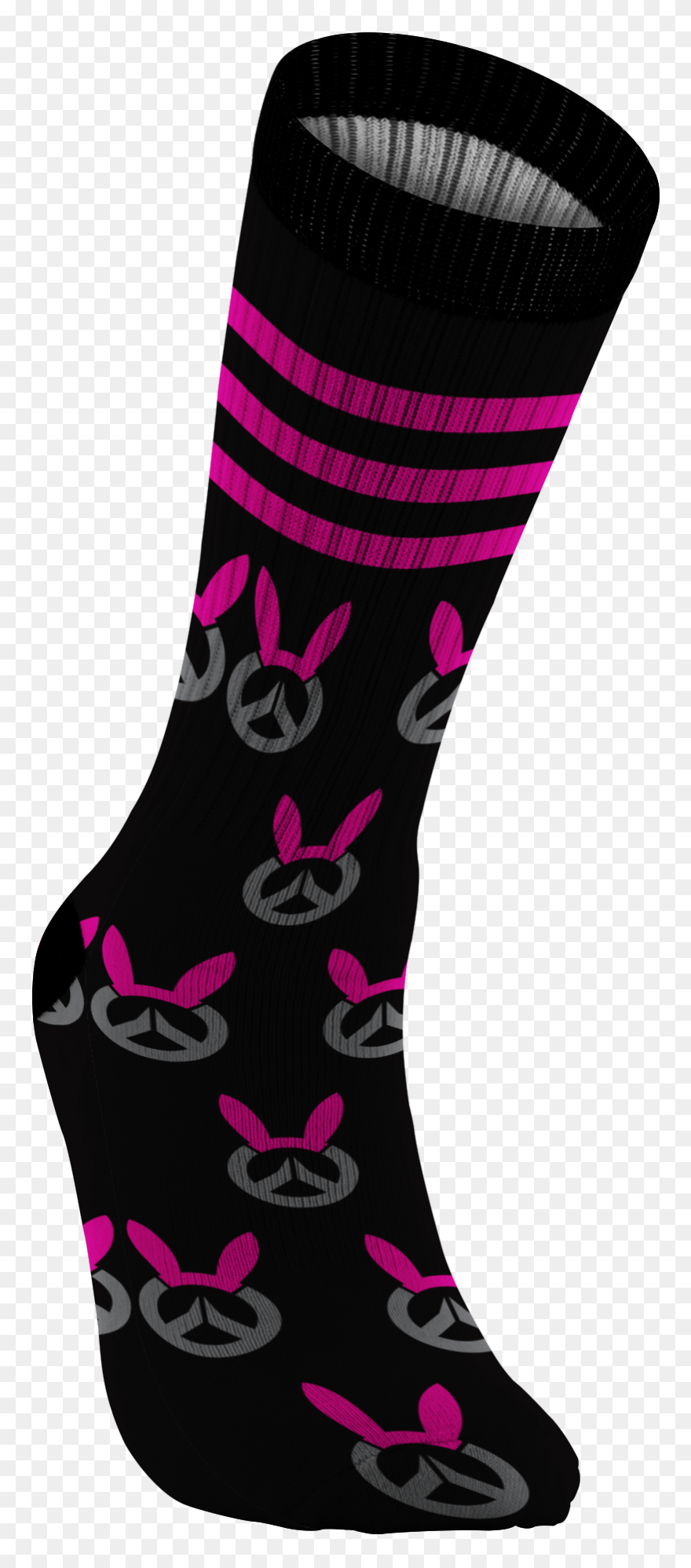Va Bunny Logo Socks Clipart , Png Download - Sock Transparent Png