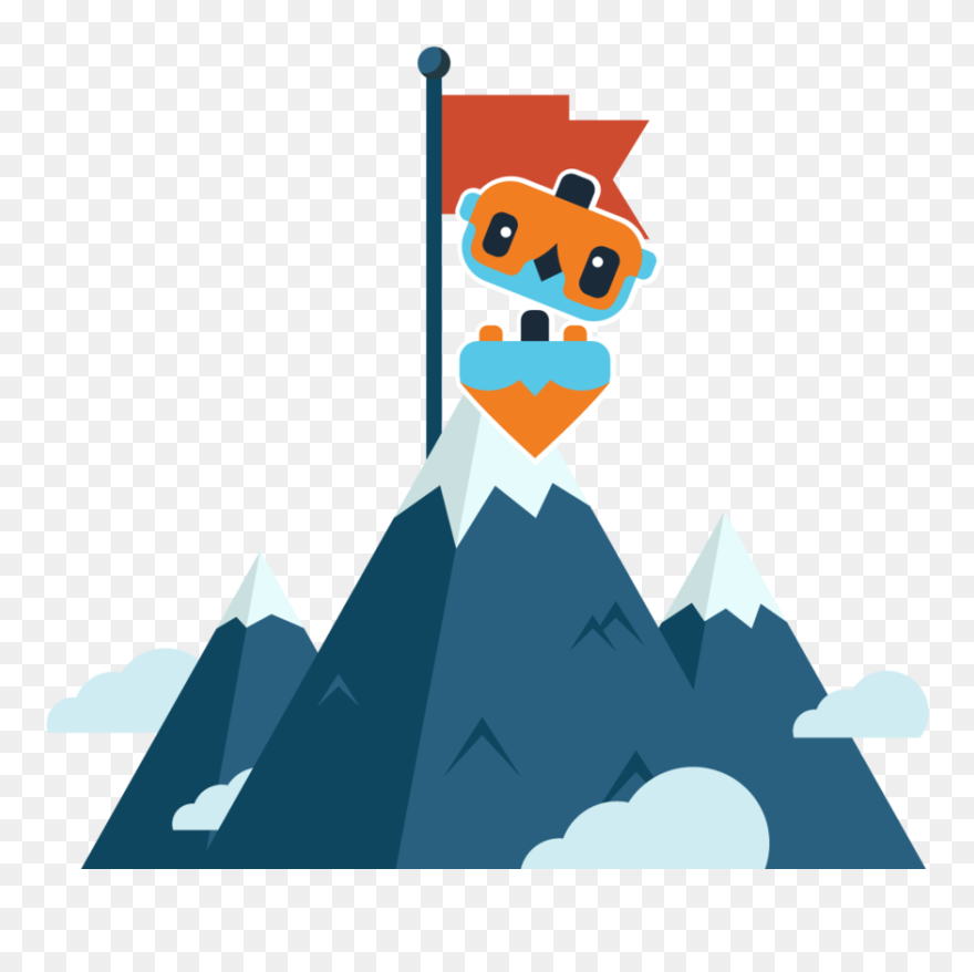 Mountain-top - Illustration Clipart