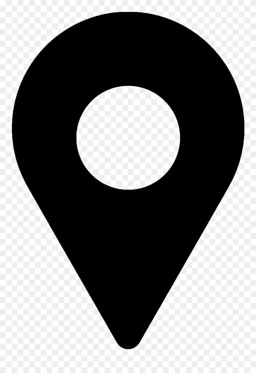 Icon Letters Format Map - Location Icon Black Png Clipart