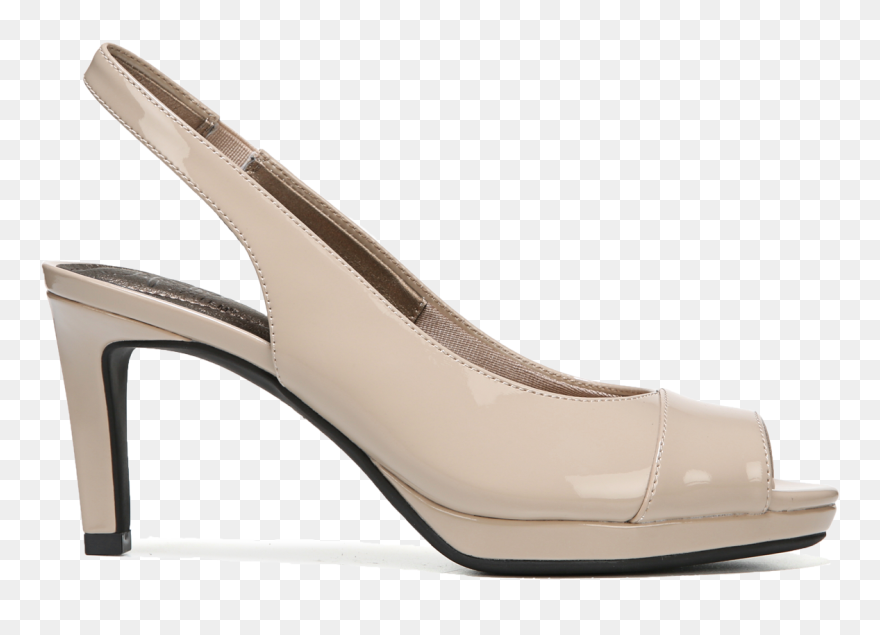 Satin Sandal Transparent Png Png Icons - Basic Pump Clipart