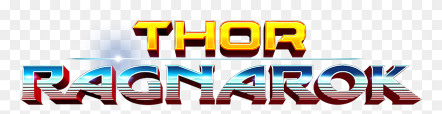 Journey To "endgame - Thor Ragnarok Movie Logo Png Clipart