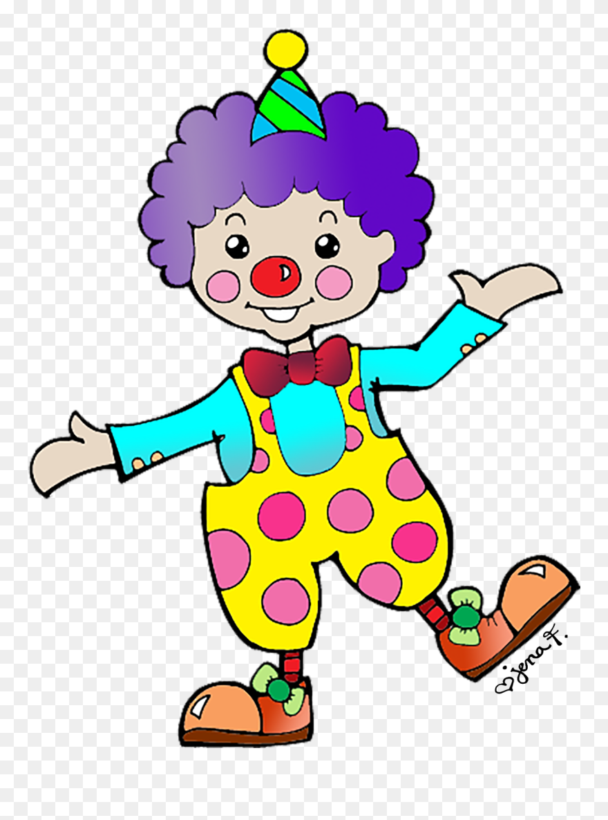 Clown Clipart Png - Clip Art Clowns Transparent Png