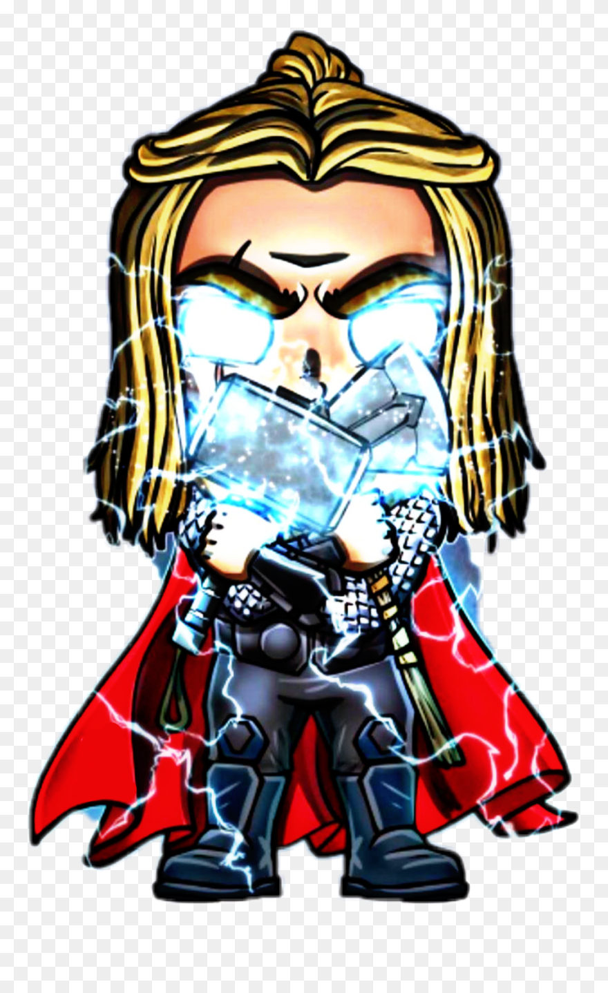 Thor Sticker Fan Art
by Lordmesa-art Follow In Instagram - Lord Mesa Avengers Endgame Clipart