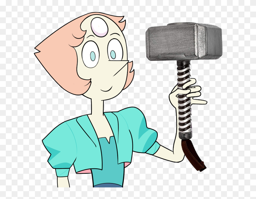 Cartoon - Steven Universe Thor Hammer Clipart