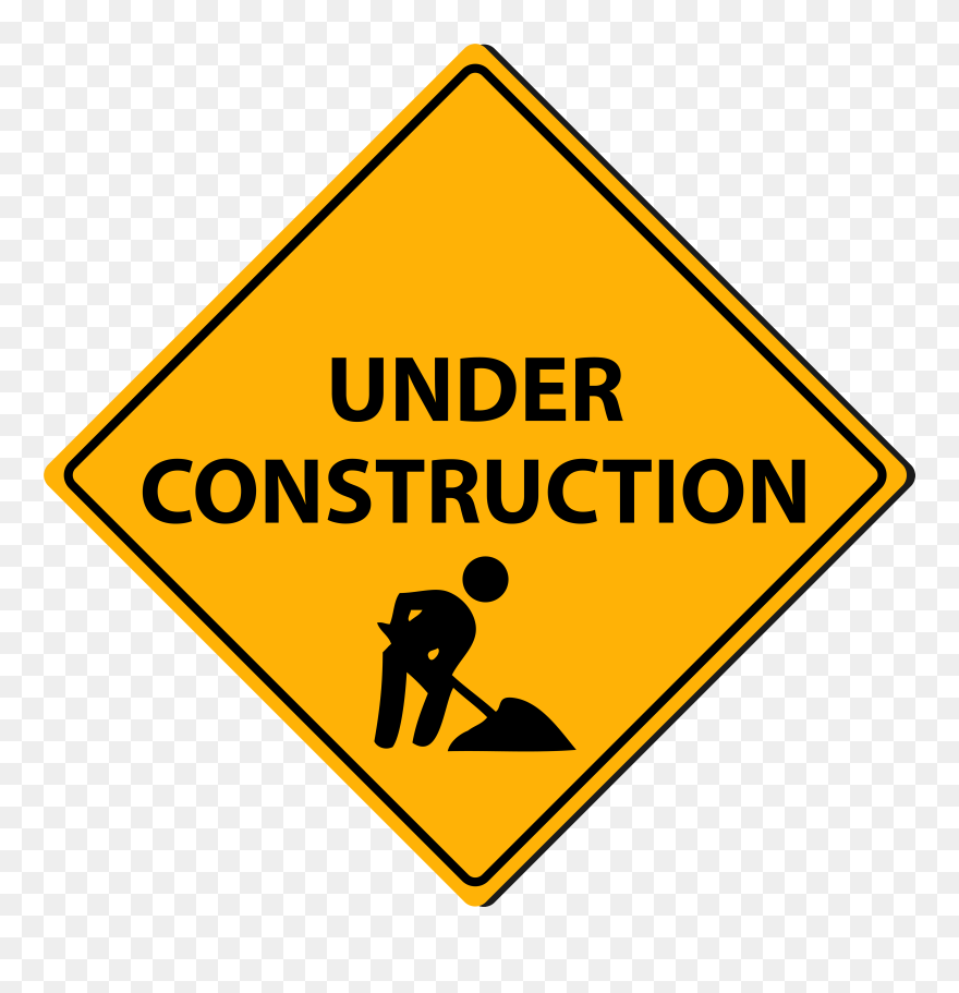 Road Construction Png - Under Construction Clipart