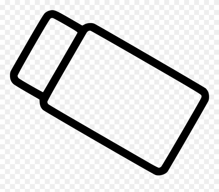 Eraser Erase Ink Rubber Cover Tool School Stationary Clipart