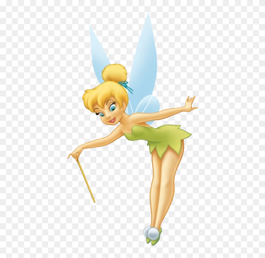 Tinker Bell Disney Fairies Clip Art - Tinkerbell Peter Pan Flying - Png Download