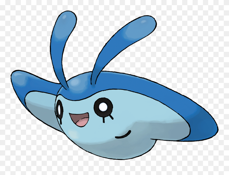 Transparent Stingray Clipart - Pokemon Mantyke - Png Download