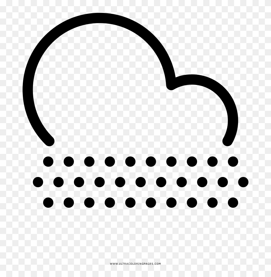 Fog Coloring Page - Clip Art - Png Download