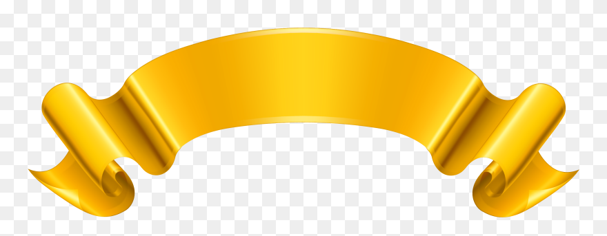 Free Banner Png Download - Yellow Ribbon Png Clipart
