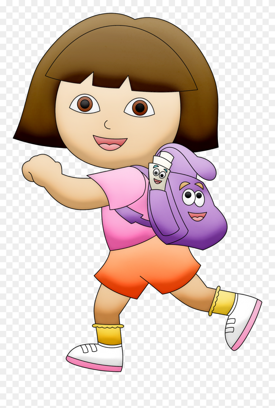 Dora The Explorer Clip Art - Dora The Explorer Background Characters - Png Download