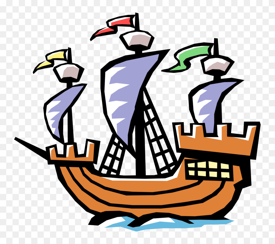 At Getdrawings Com Free - Christopher Columbus Ship Cartoon Clipart
