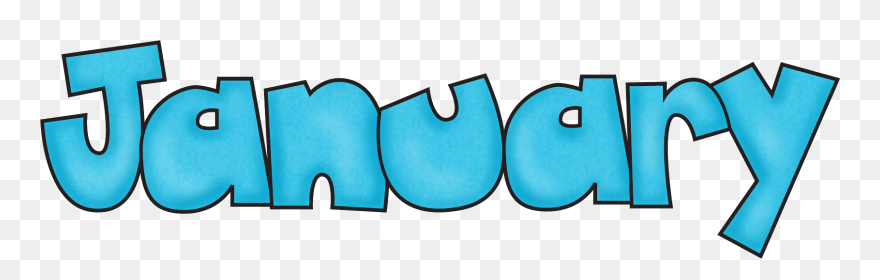 January Clipart January Newsletter, January January - January .png Transparent Png