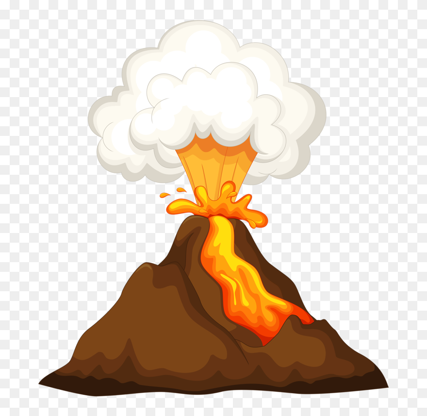 Volcano Png Clipart - Transparent Background Volcano Clipart