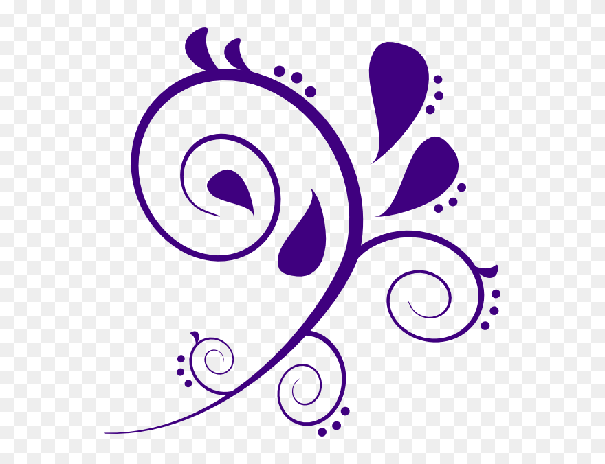 Clipart Green Swirls - Png Download