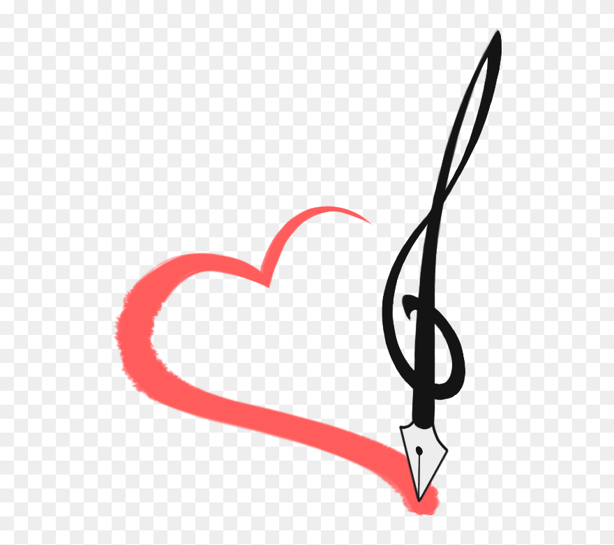 Love Background For Lyrics Clipart