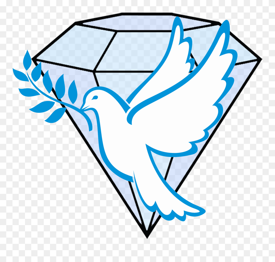 Preciouspeace Studio - Dove World Peace Symbol Clipart
