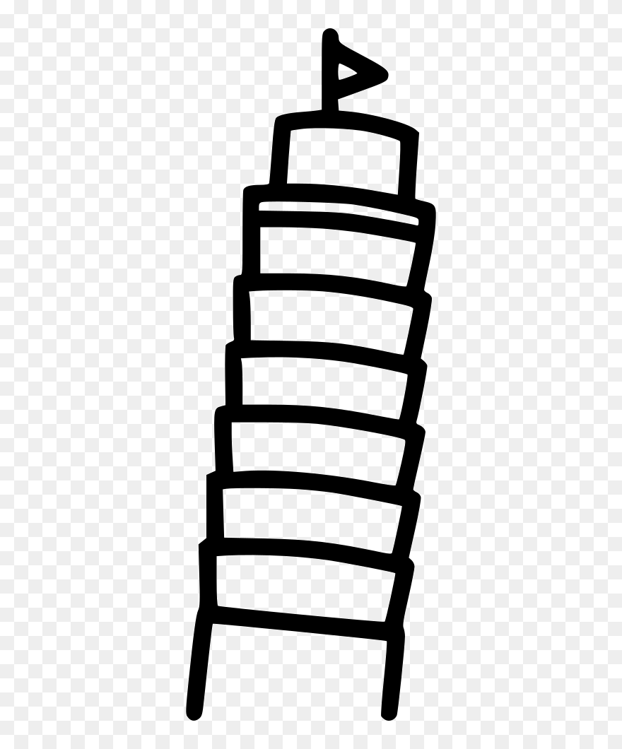 Leaning Tower Of Pisa Clipart