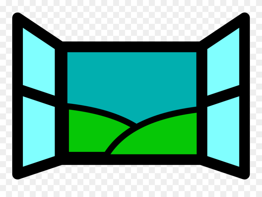 Closed Window Clipart - Window Clip Art - Png Download