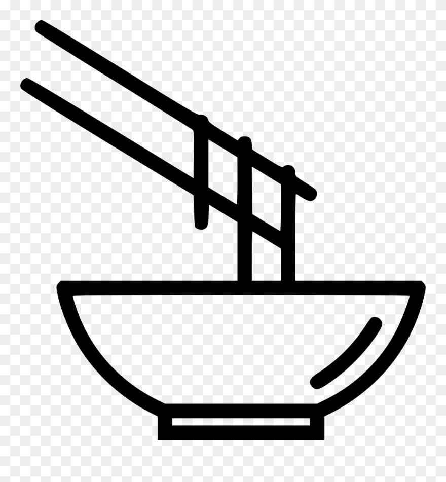 Foods Clipart Noodle - Transparent Noodle Bowl Icon - Png Download