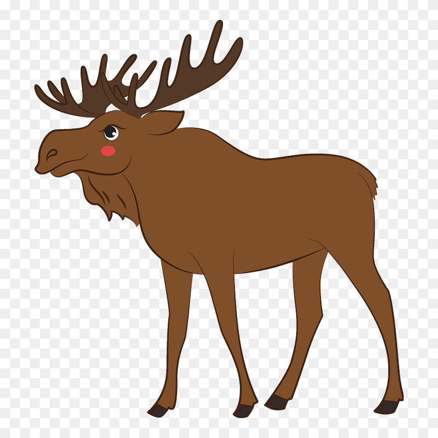 Moose Clipart - Png Download