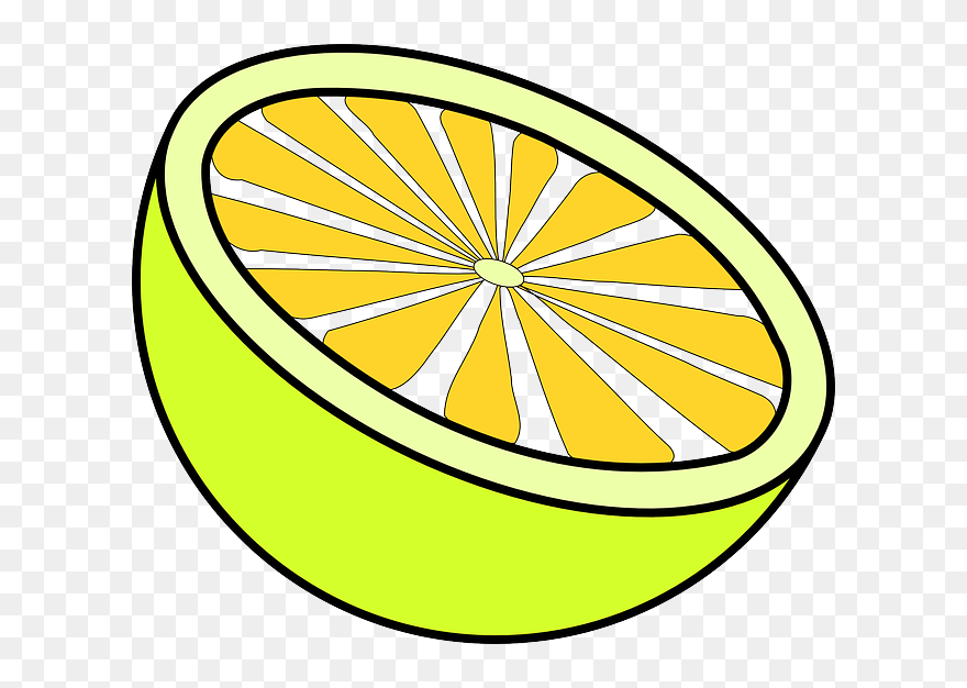 Food, Fruit, Juice, Cartoon, Lemon, Cut, Lemons, Citrus - Lemon Clip Art - Png Download