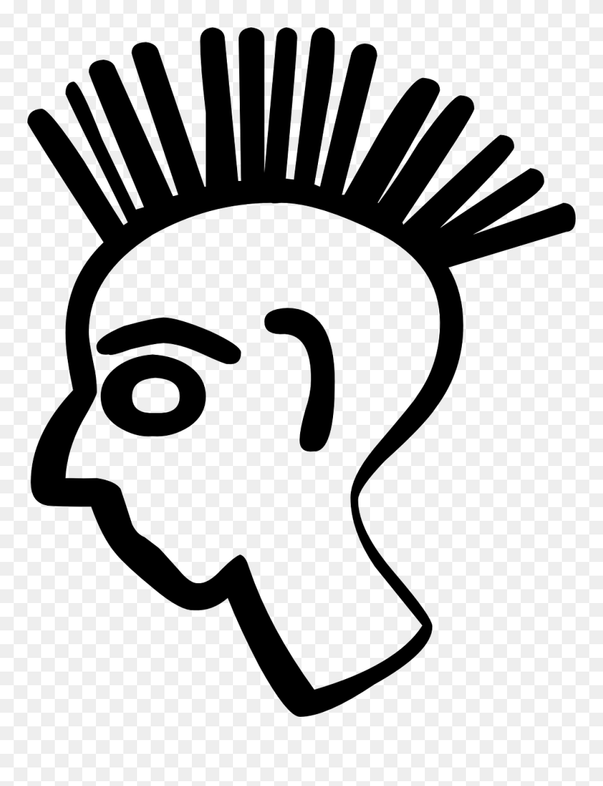 Phaistos Disc Sign Plumed Head Clipart