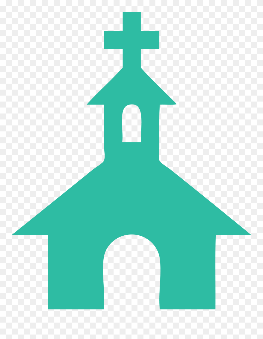 Transparent Crucifixion Of Jesus Clipart - Church Symbol On A Map - Png Download