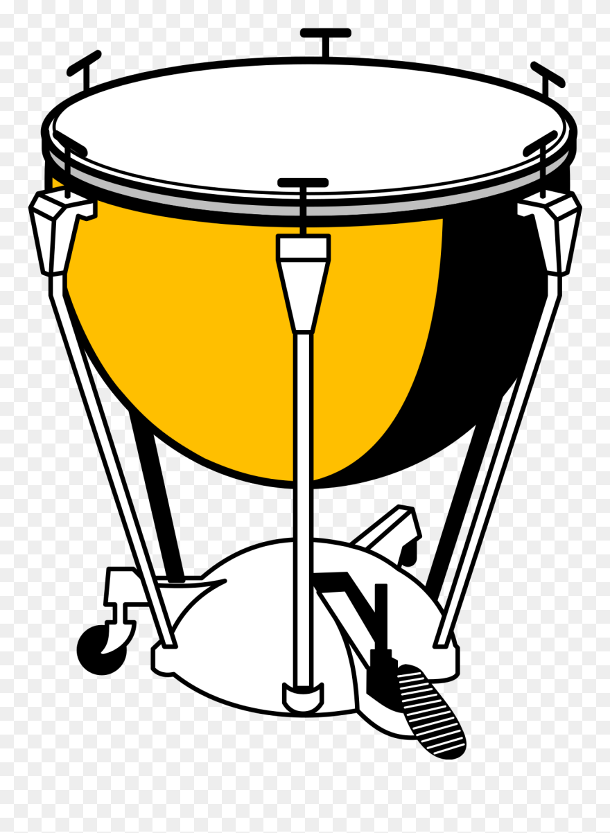Timpani Clip Art - Png Download