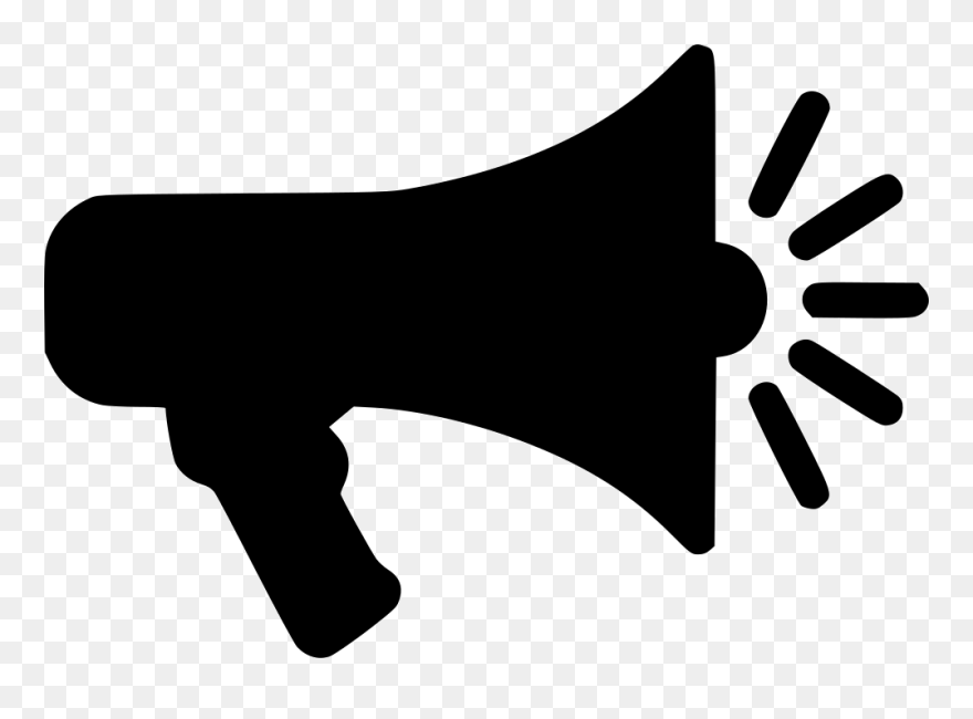 Public Address System Clipart Banner Royalty Free Stock - Bullhorn Png Transparent Png