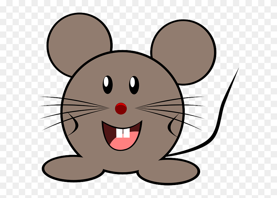Un Raton De Caricatura Clipart