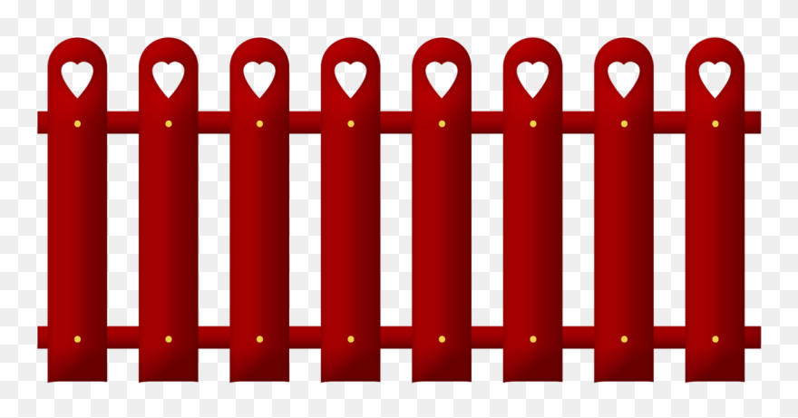 Popsicle Stick Fence Clipart - Png Download