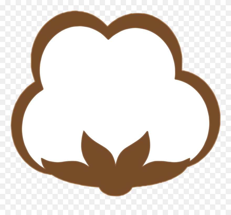 Cotton Clipart Cotton Plantation - Cotton Clipart - Png Download