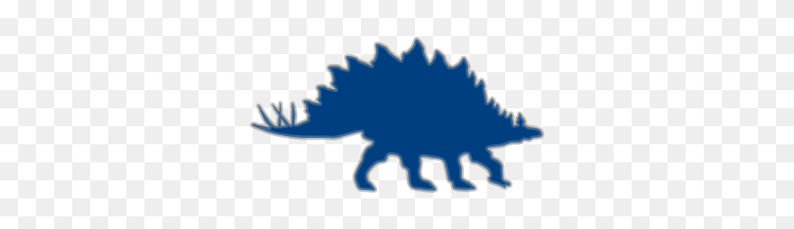 Steggy Png Icons - Dinosaur Silhouette Clipart