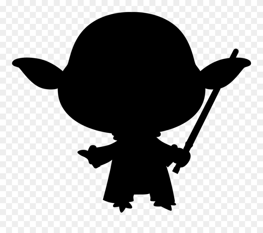 Clip Art Silhouette Cartoon Line Animal - Cartoon - Png Download