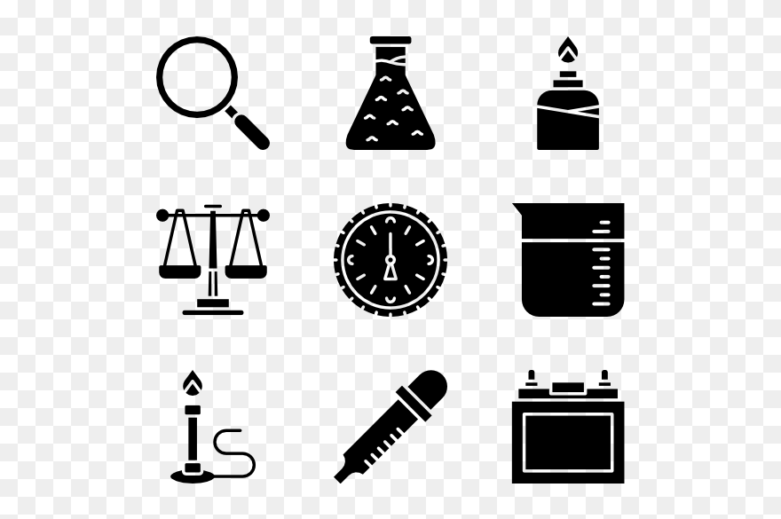 Vector Laboratory Apparatus - Icon Clipart