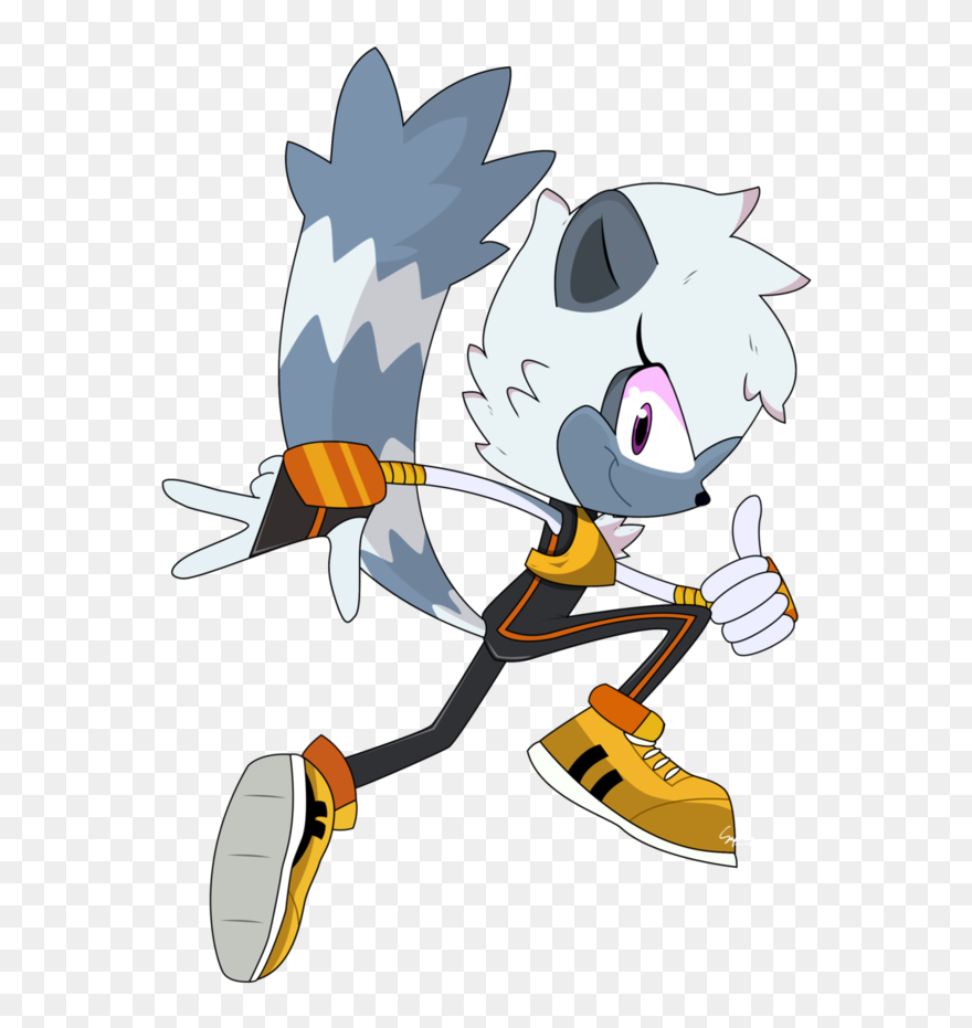 Tangle The Ring-tailed Lemur By Supafloop - Cartoon Clipart