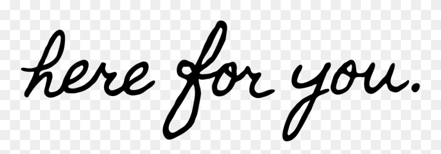 Here For You Clipart - Png Download