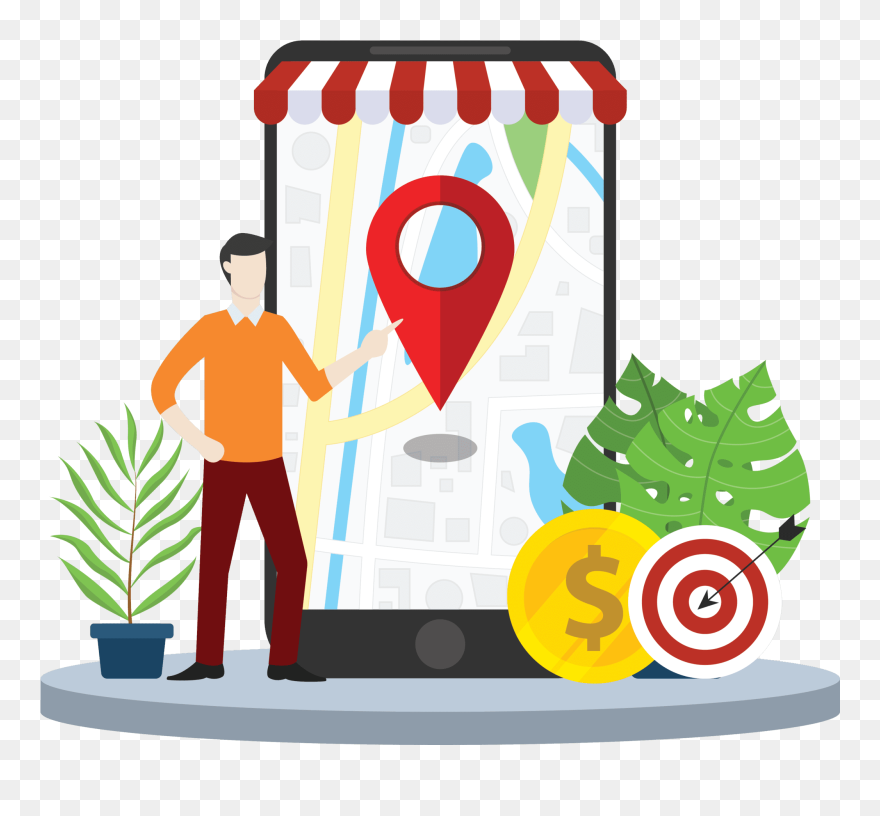 Local Search Engine Optimization Clipart