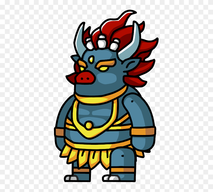 Scribblenauts Yama - Scribblenauts Unlimited Creatures Clipart